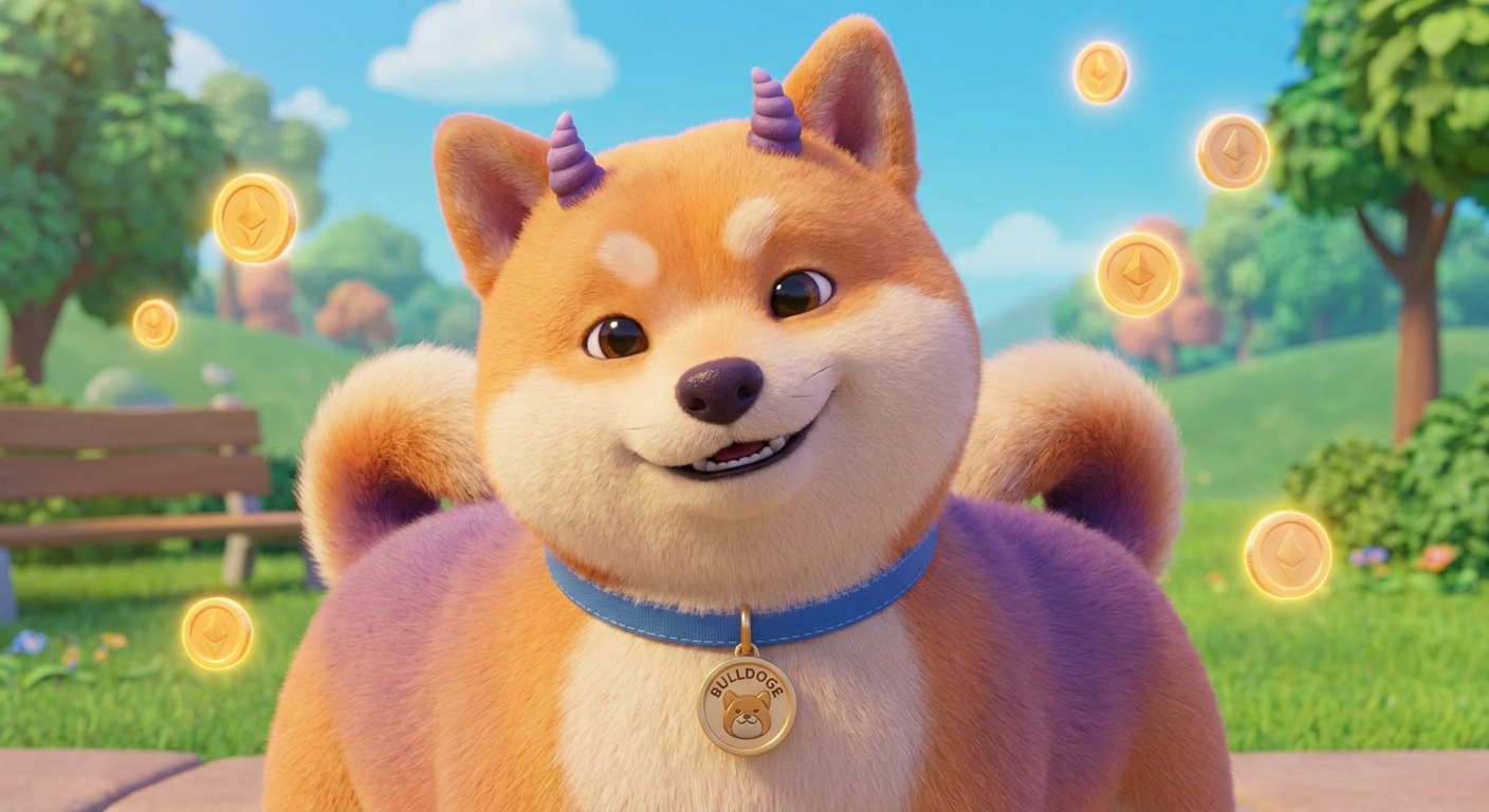 Bulldoge Pixar Style